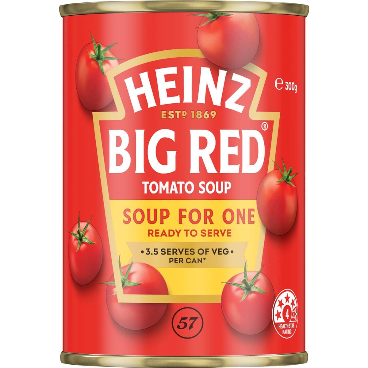 Heinz Big Red Tomato Soup For One 300g Woolworths