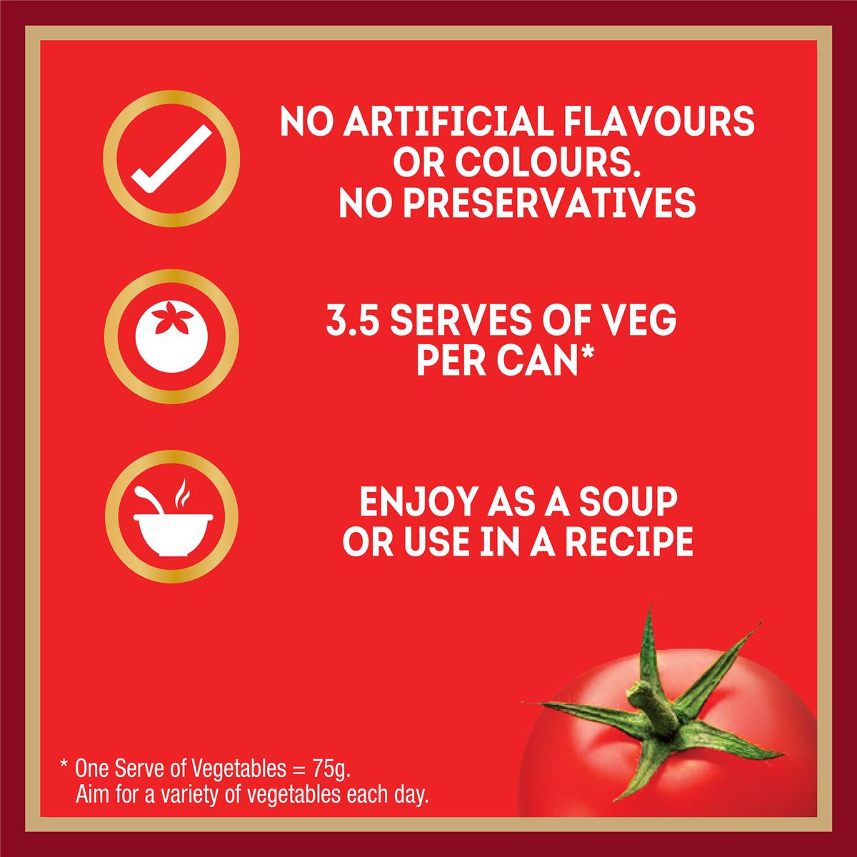 Heinz Big Red Tomato Soup For One 300g Woolworths