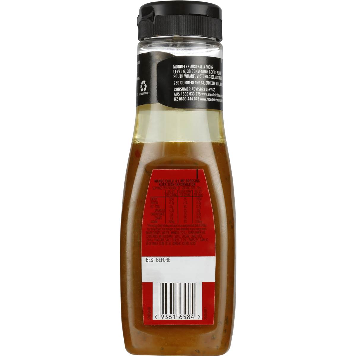 Zoosh Mango Chilli & Lime Dressing 200ml Woolworths