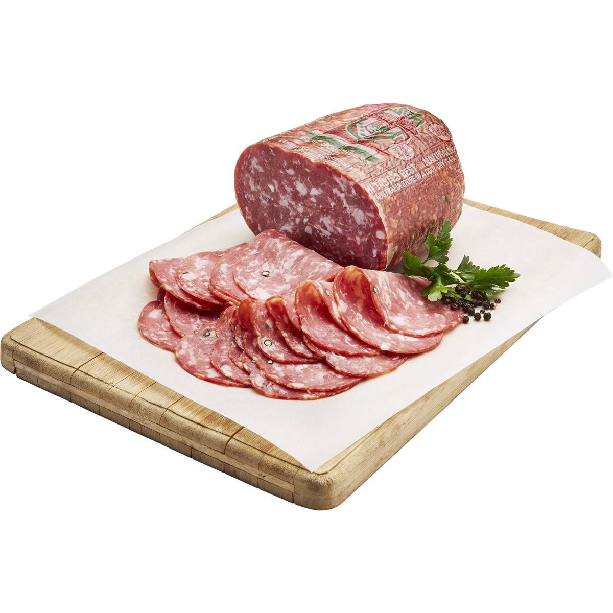 Bertocchi Soppressa Salami Mild Sliced From The Deli