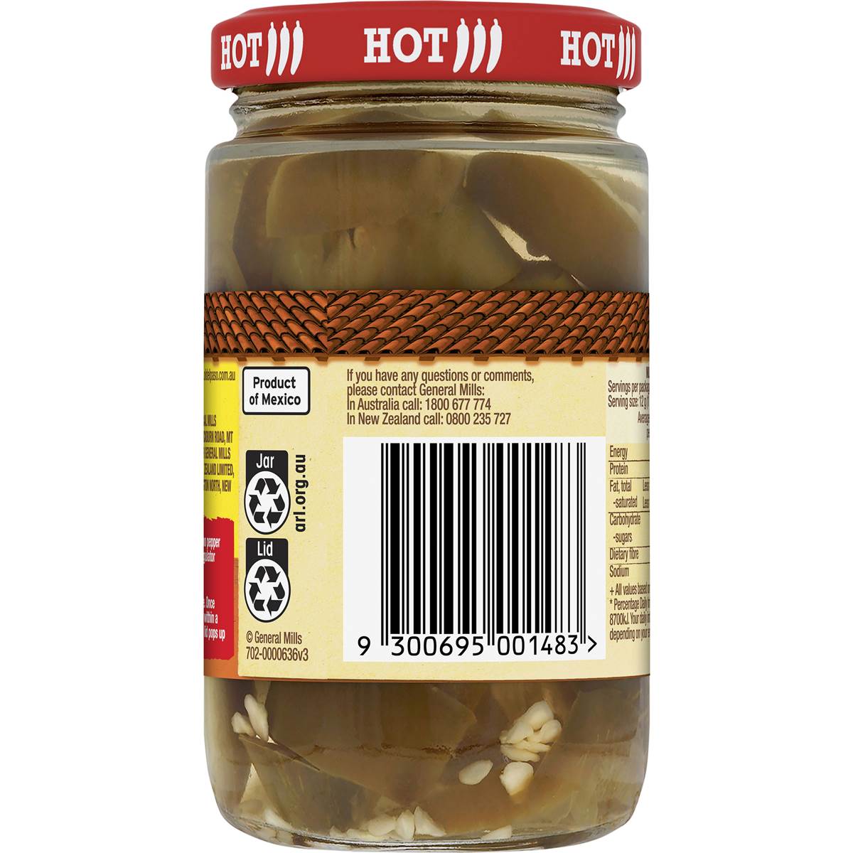 Old El Paso Green Jalapenos Green Jalapenos 250g Woolworths