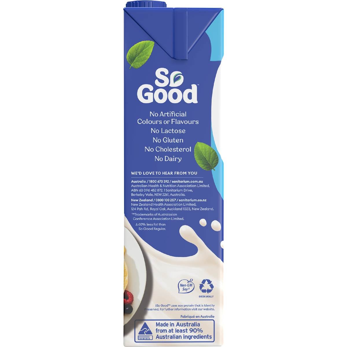 Sanitarium So Good Long Life Lite Soy Milk 1l Woolworths