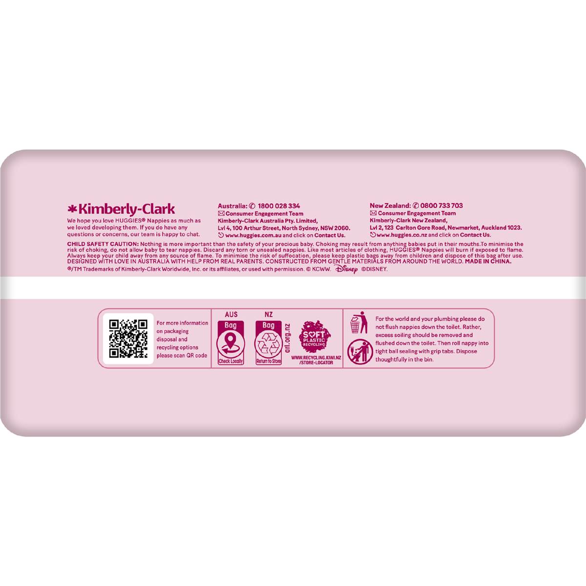 Huggies Ultra Dry Nappies Girls Size 3 (611kg) 44 Pack Woolworths