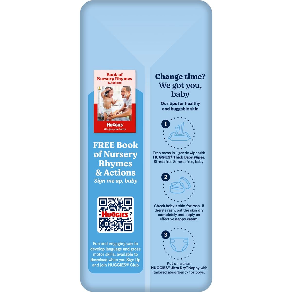 Huggies Ultra Dry Nappies Boys Size 4 (1015kg) 36 Pack Woolworths