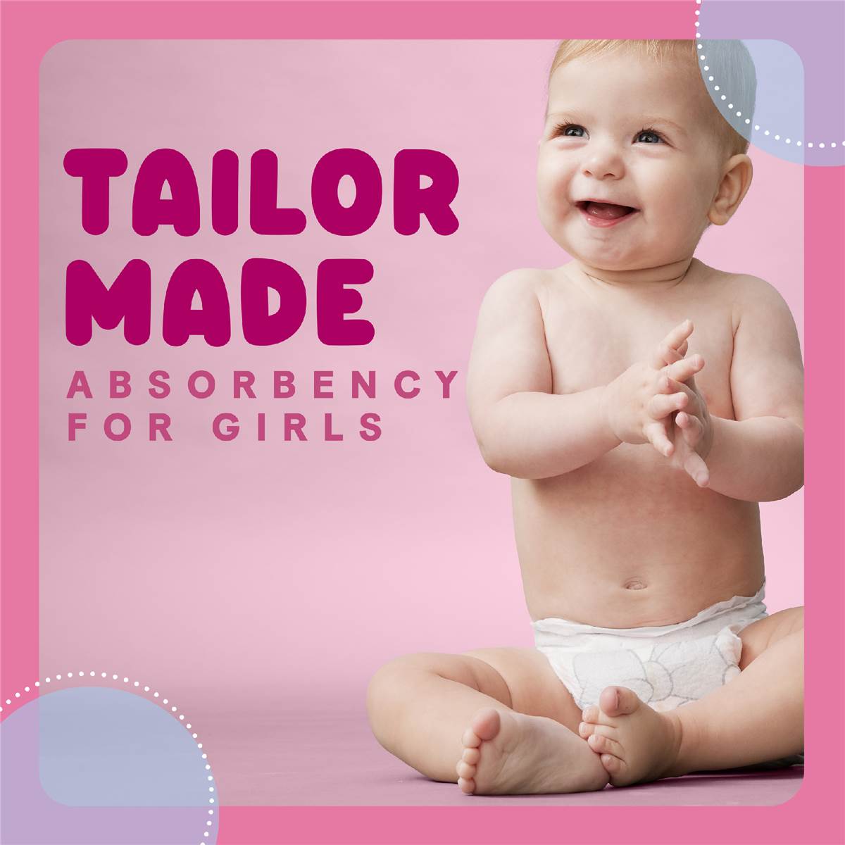 Huggies Ultra Dry Nappies Girls Size 4 (1015kg) 36 Pack Woolworths