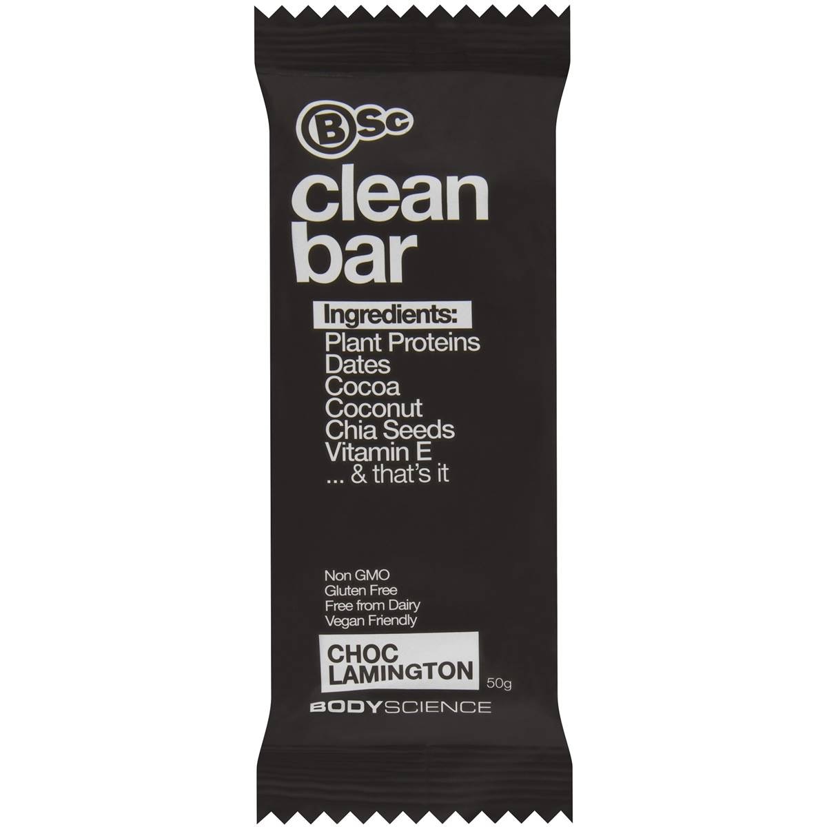 Body Science Plant Protein Bar Choc Lamington