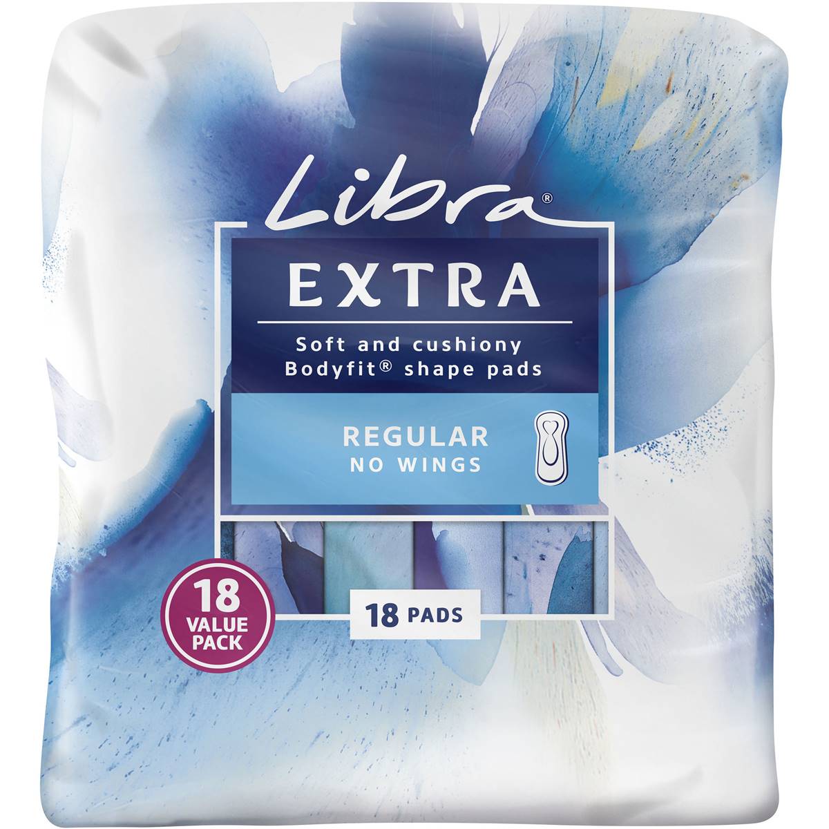 Libra Pads Purse Size Regular 18pk Woolworths