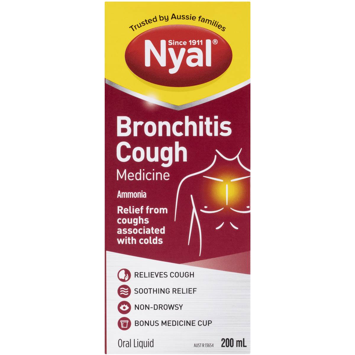 Nyal Cough Syrups Bronchitis Mix 200ml | Woolworths