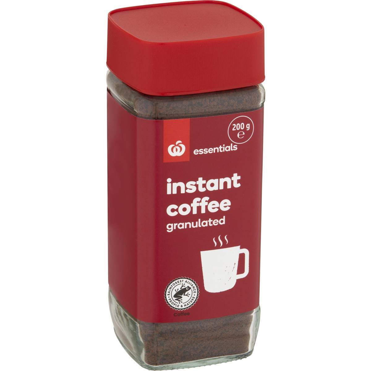 Essentials Instant Coffee Granulated 200g Woolworths