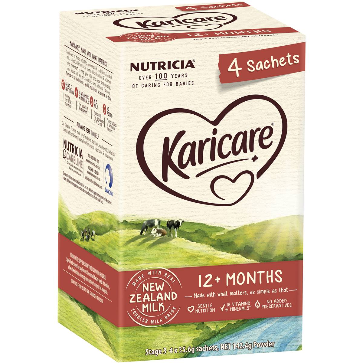 Karicare 3 Toddler Milk Drink Formula Sachets From 12+ Months