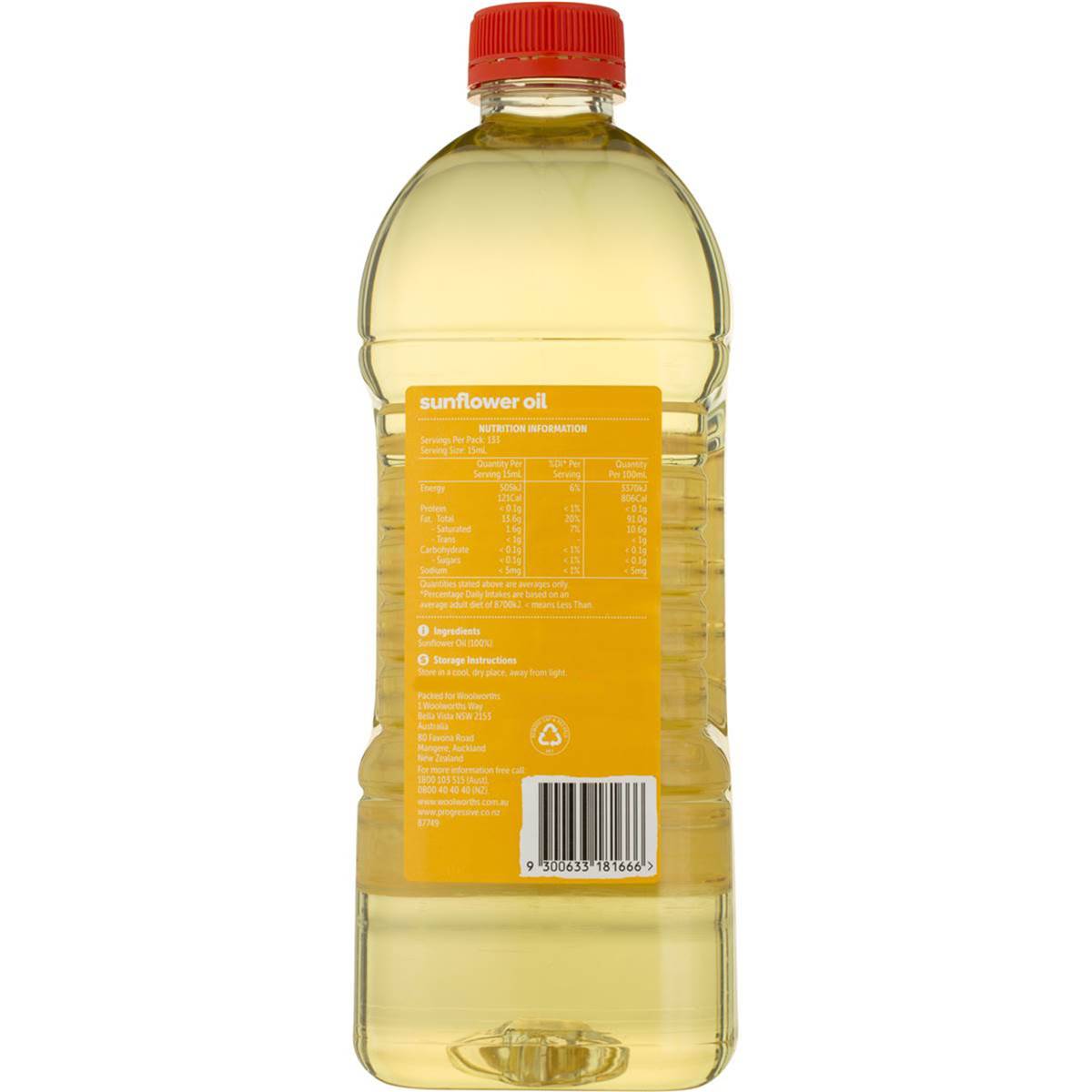 Essentials Sunflower Oil 2l Woolworths