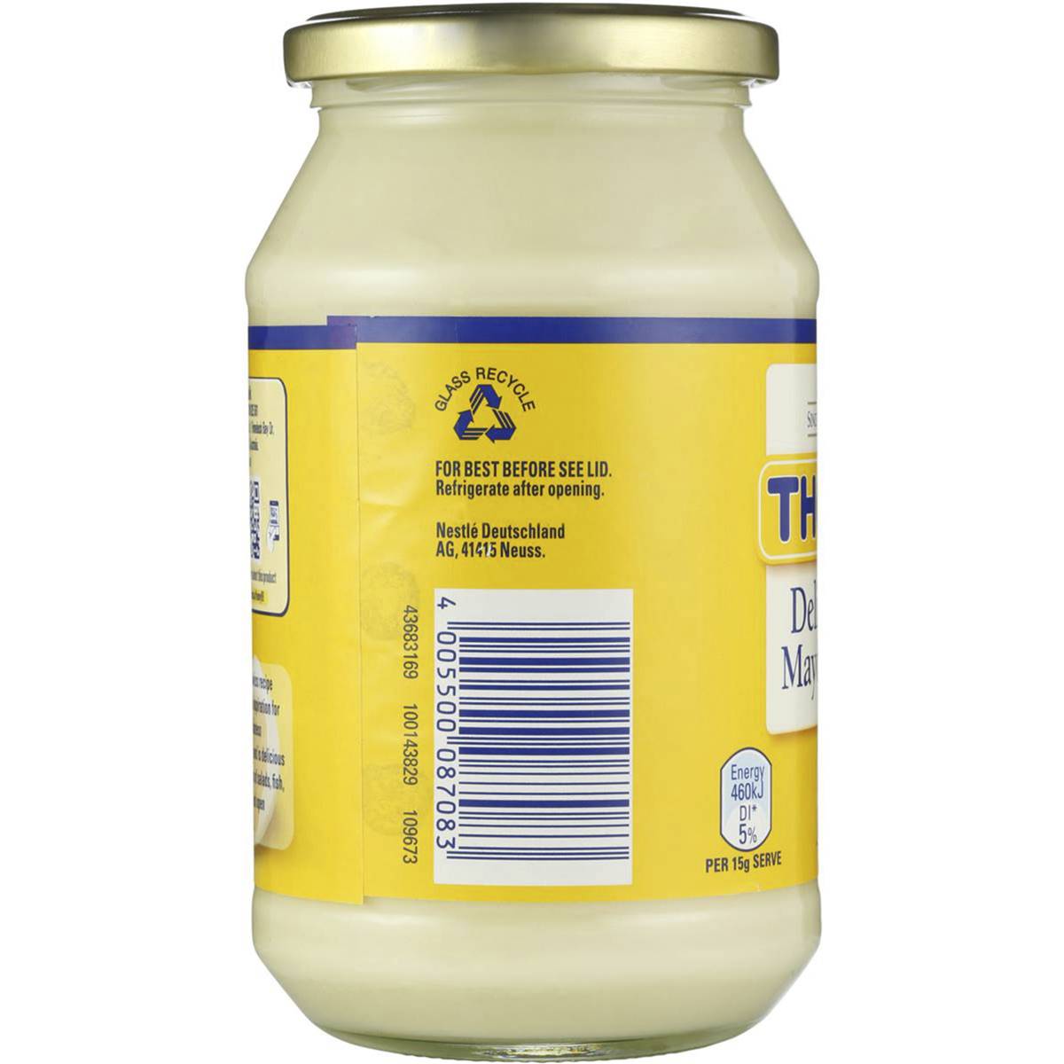 Thomy Mayonnaise 470g Woolworths
