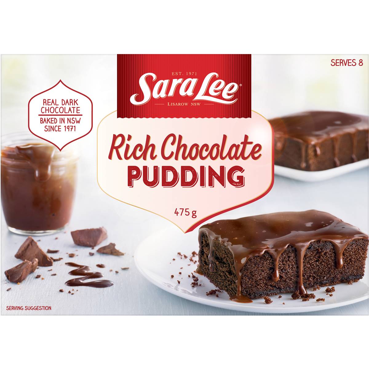 Sara Lee Puddings Chocolate 475g Woolworths