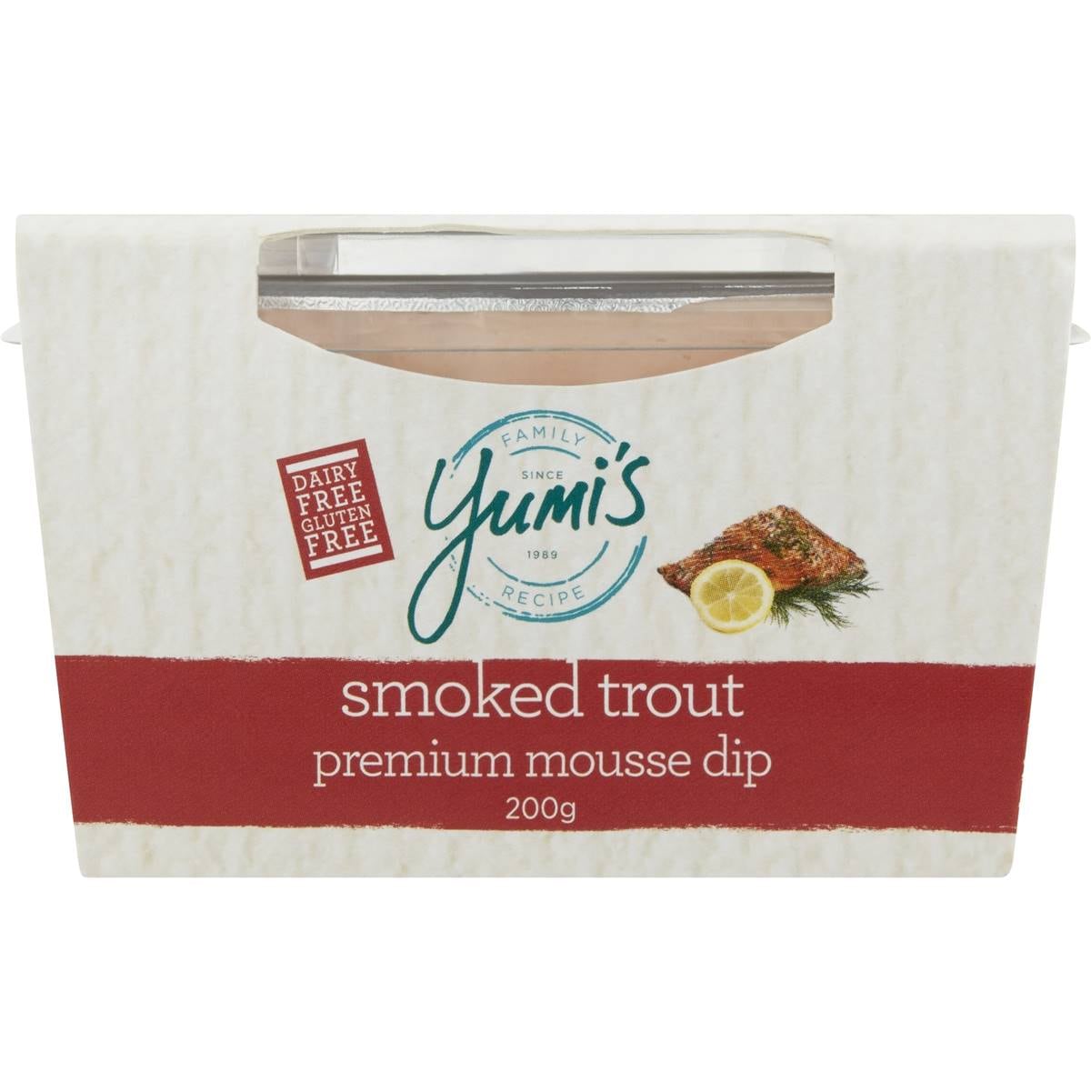 Yumi's Smoked Trout Mousse Dip 200g Woolworths