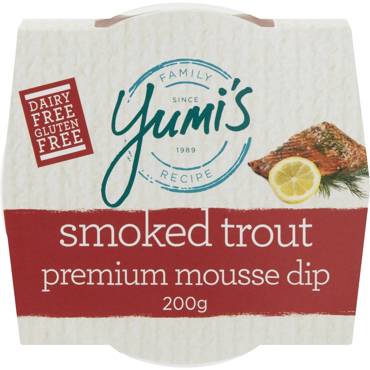 Yumi's Smoked Trout Mousse Dip 200g Woolworths