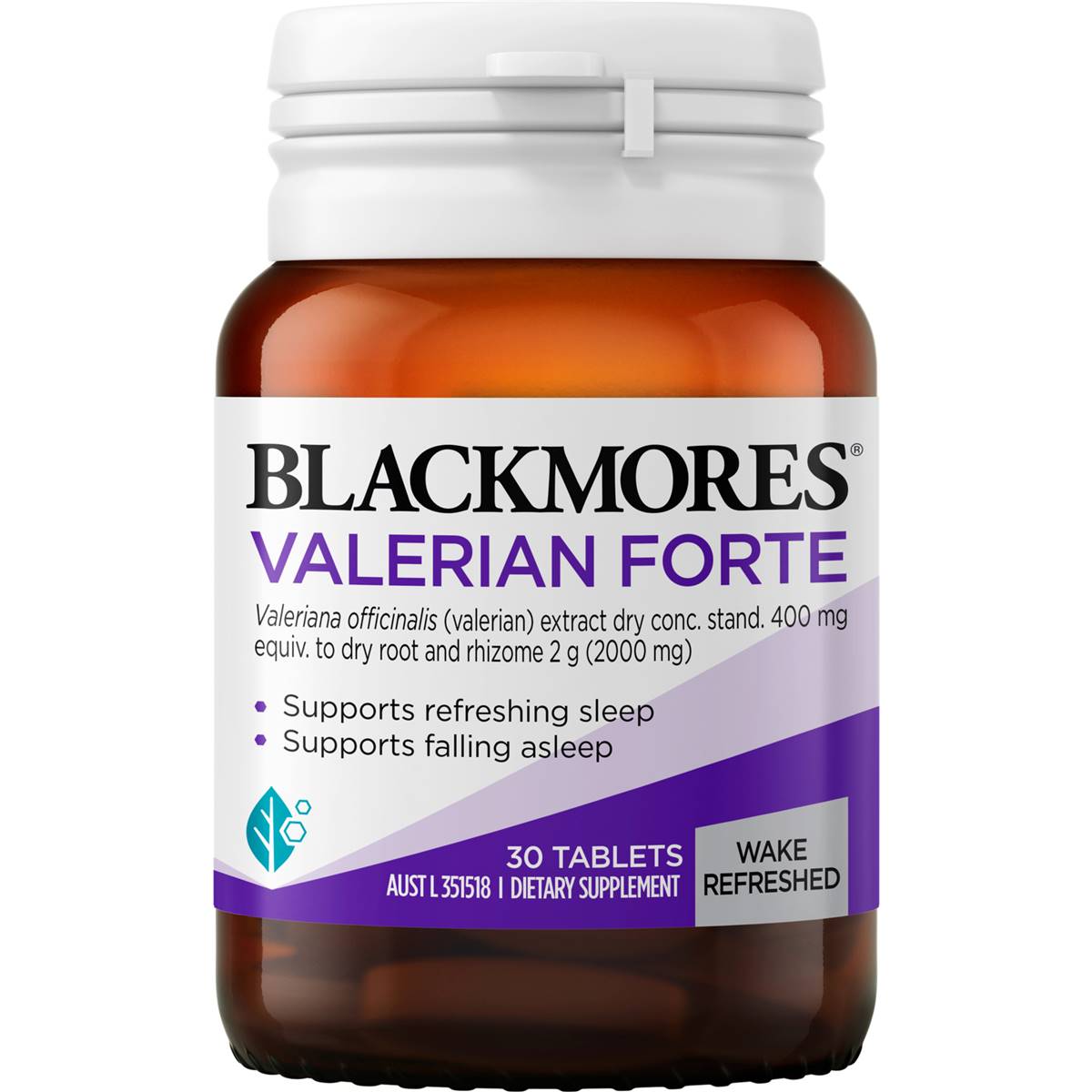 Blackmores Valerian Forte Sleep Support Vitamin Tablets 30 Pack ...