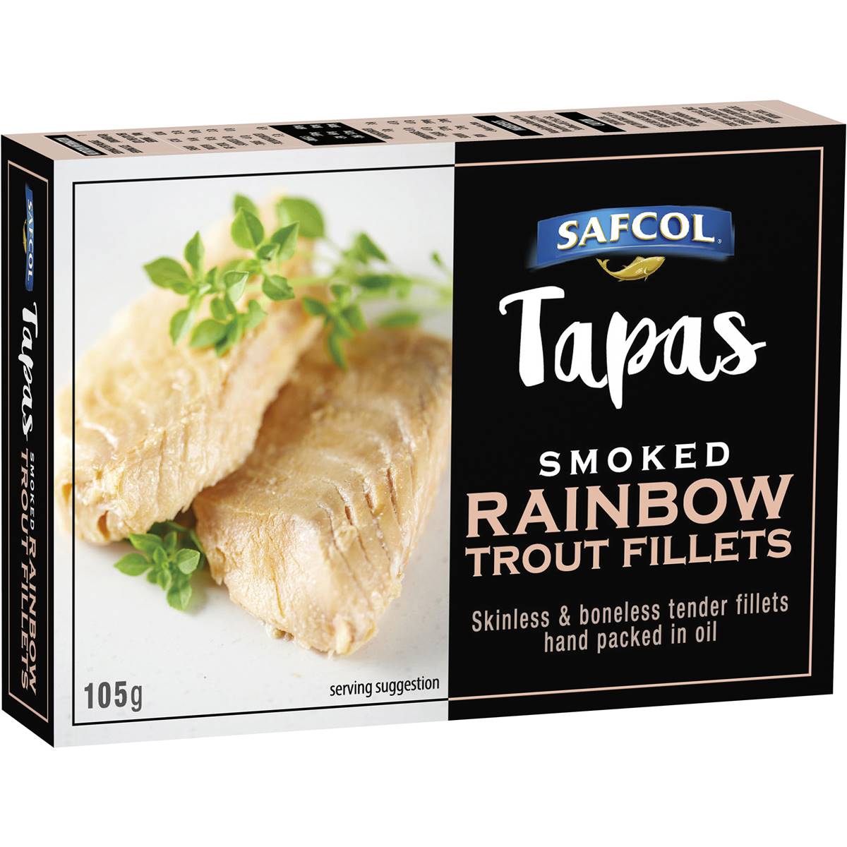 Safcol Tapas Smoked Rainbow Trout Fillets