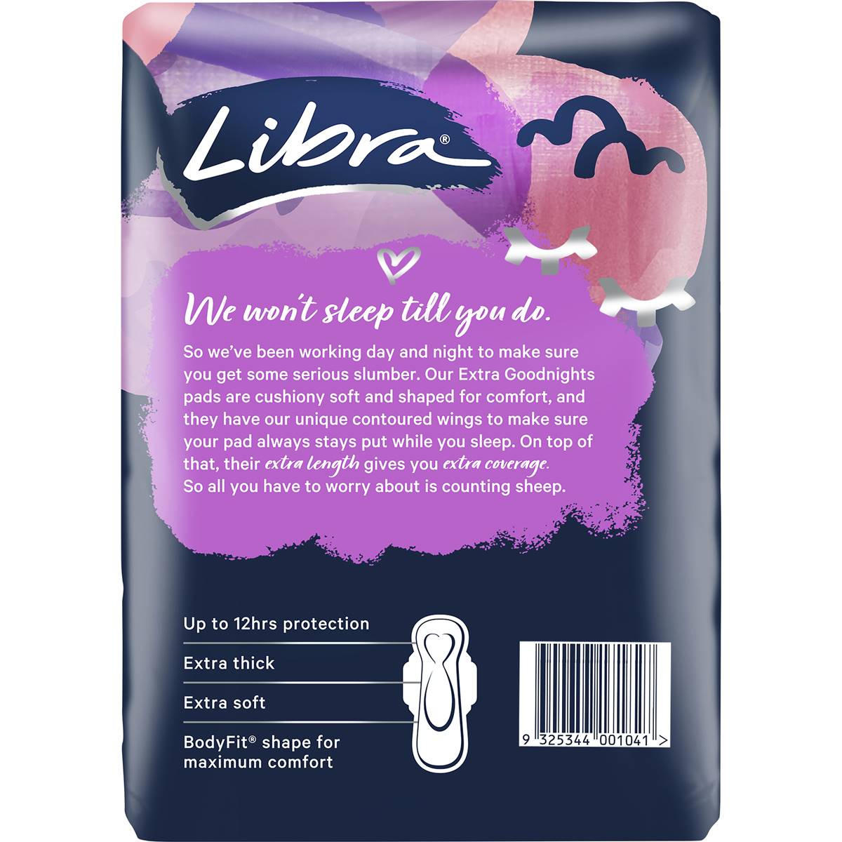 Libra Goodnights Pads With Wings 20 Pack Woolworths