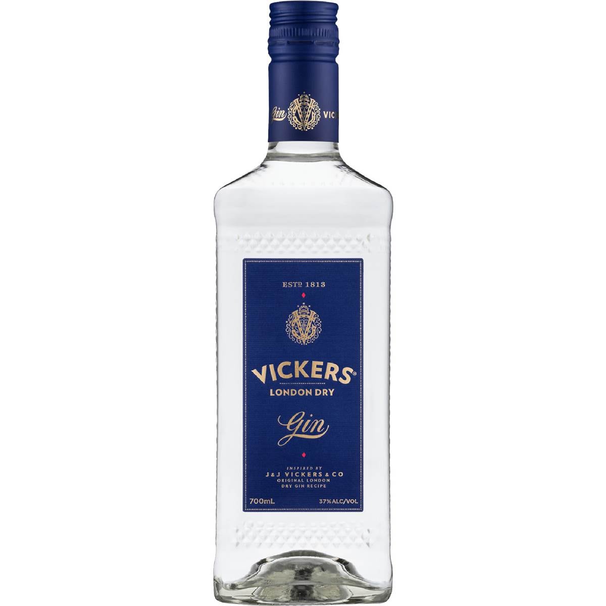 Vickers London Dry Gin 700mL