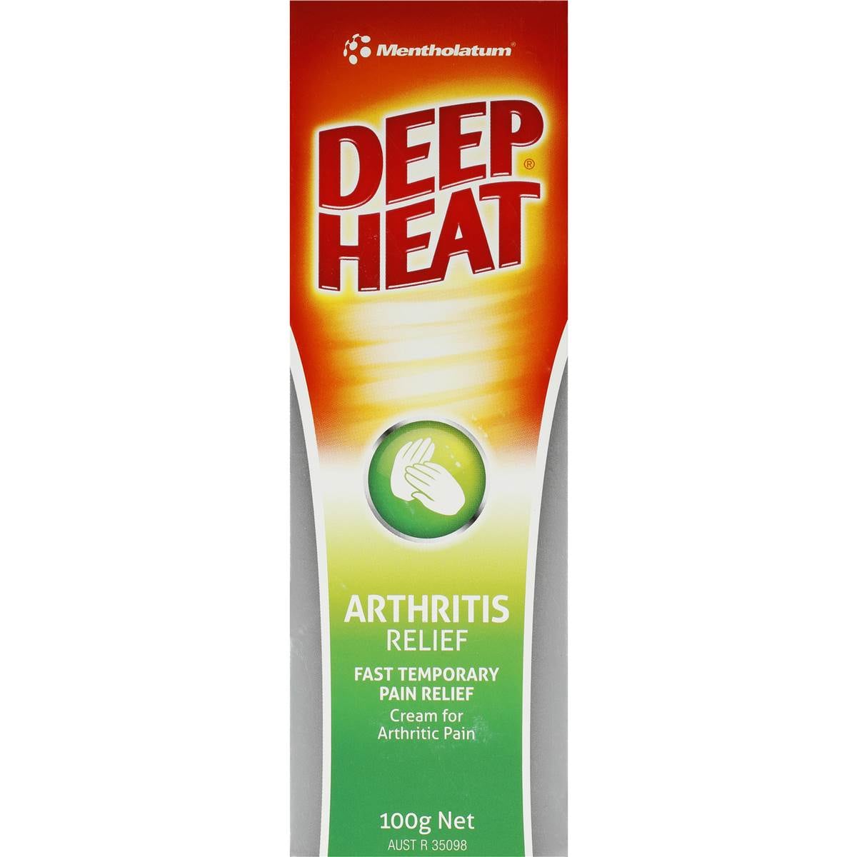 Deep Heat Cream Arthritis Extra Strength 100g Woolworths