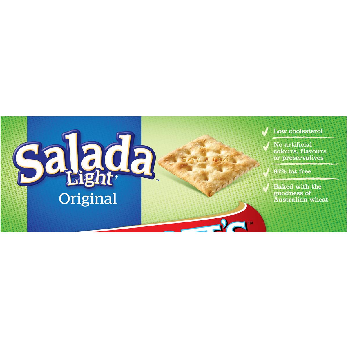 Arnott's Salada Crackers Light Original 250g Woolworths
