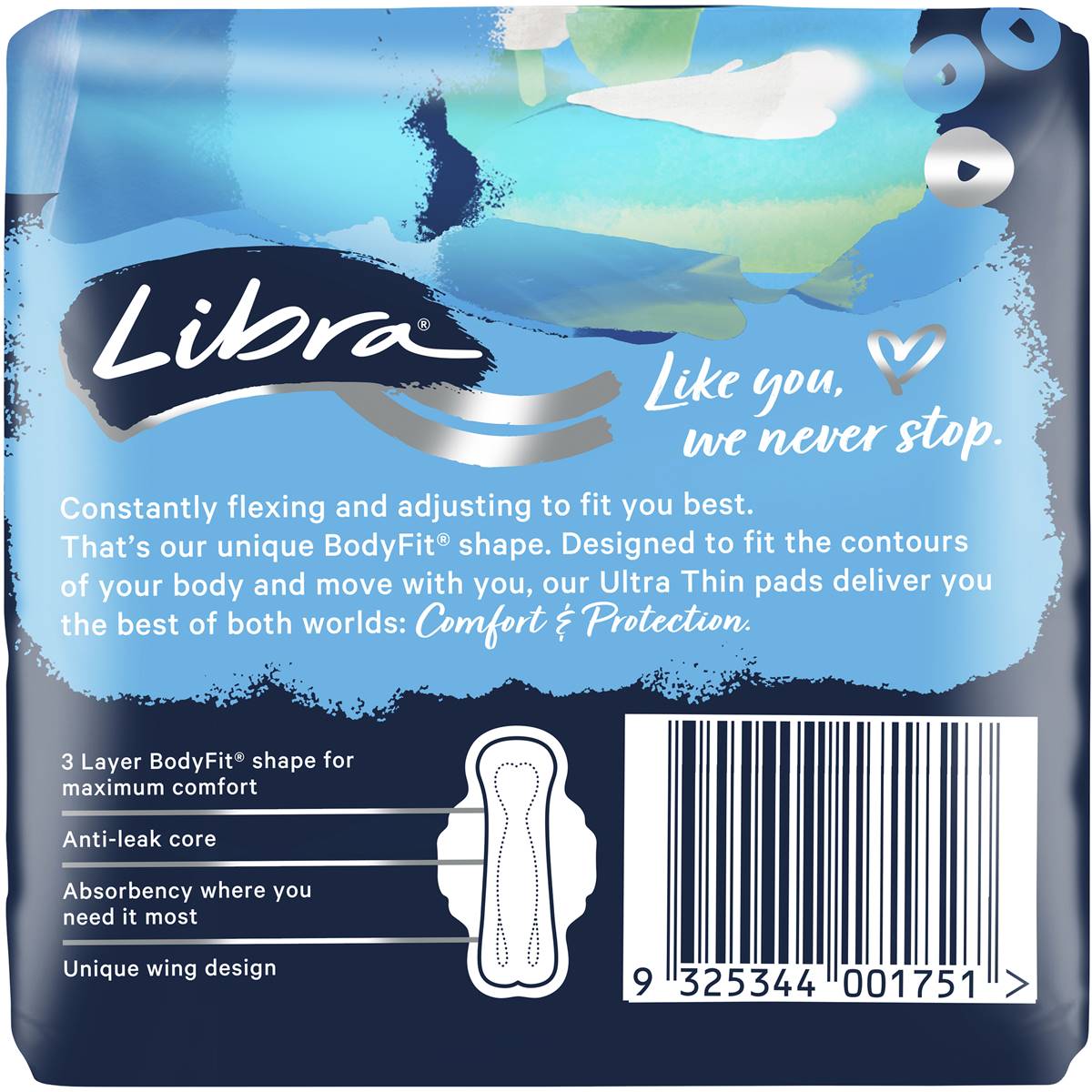 Libra Ultra Thins Pads Wings Regular 14 Pack Woolworths