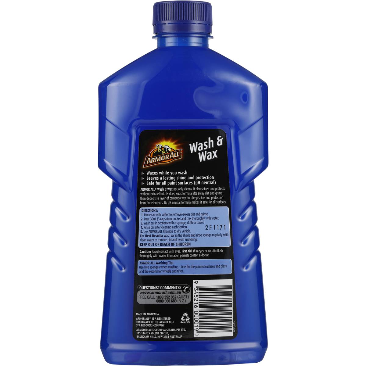 Armor All Car Care Wash & Wax 1l Woolworths