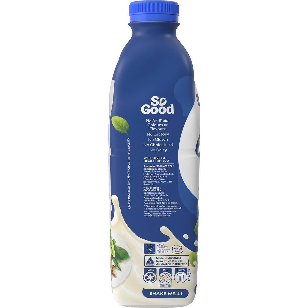 Sanitarium So Good Chilled Regular Soy Milk 1l Woolworths