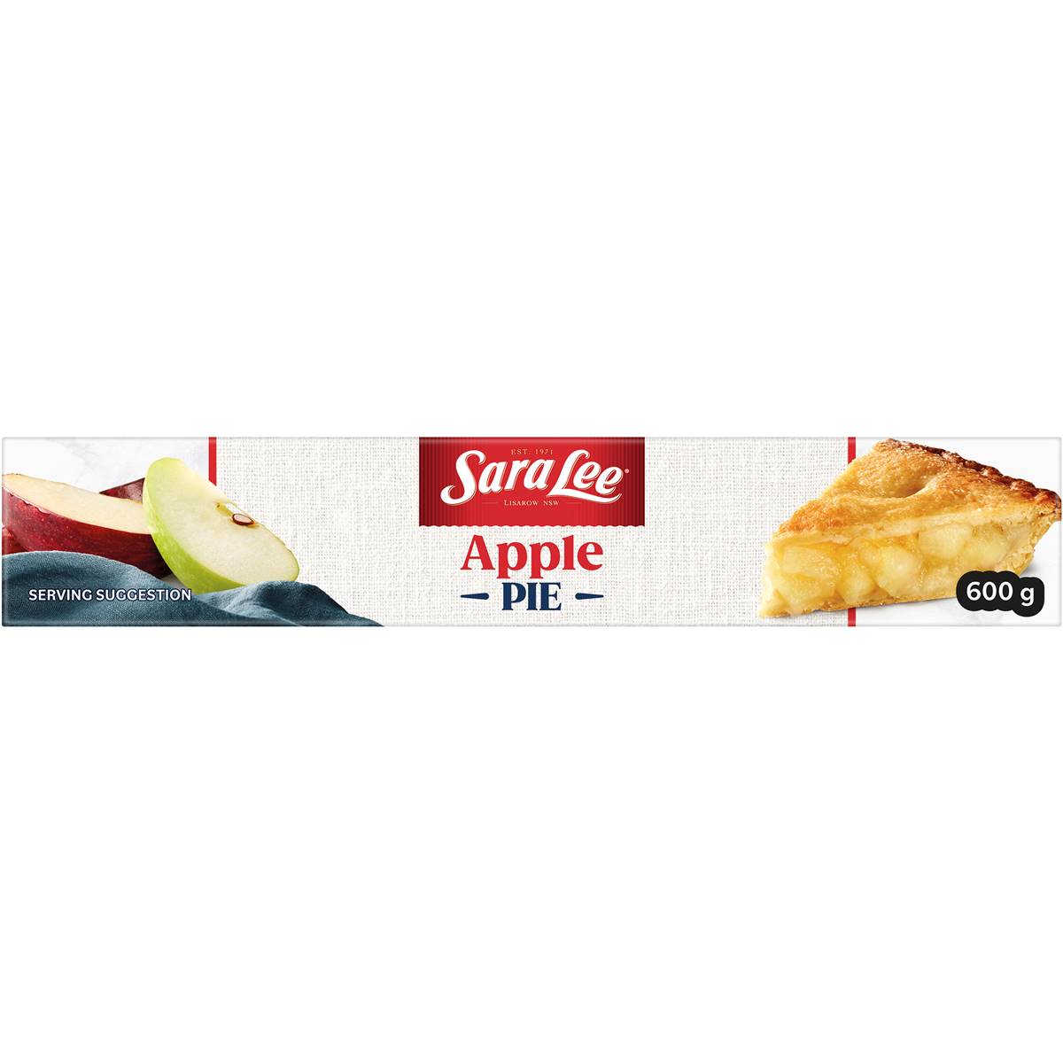 Sara Lee Family Pies &amp; Desserts Apple Pie 600g | Woolworths