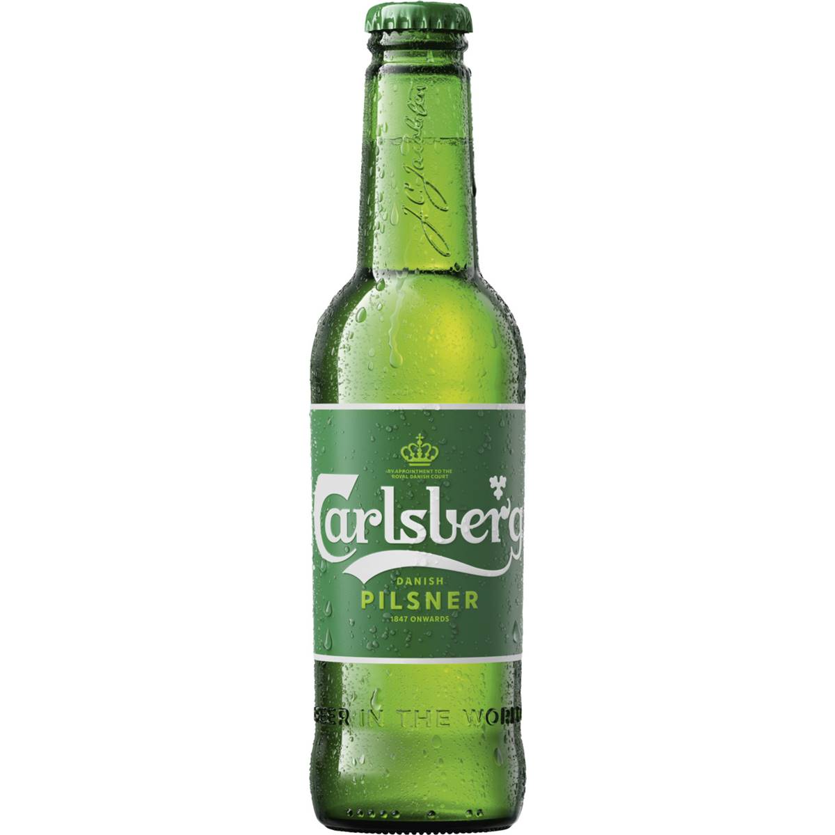 Carlsberg Green Lager Bottles 330ml | Woolworths