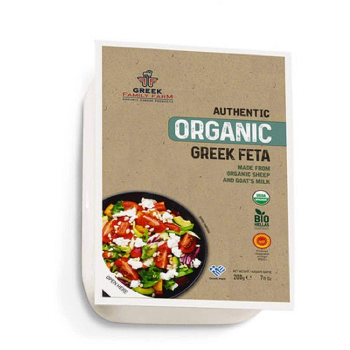 Calories in Greek Family Farm Organic Greek Feta calcount