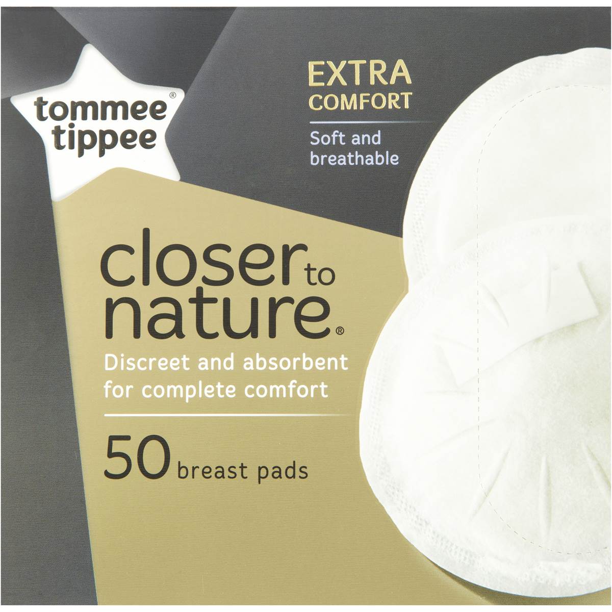 Tommee Tippee Ctn 50x Disposable Breast Pads 50pk Woolworths