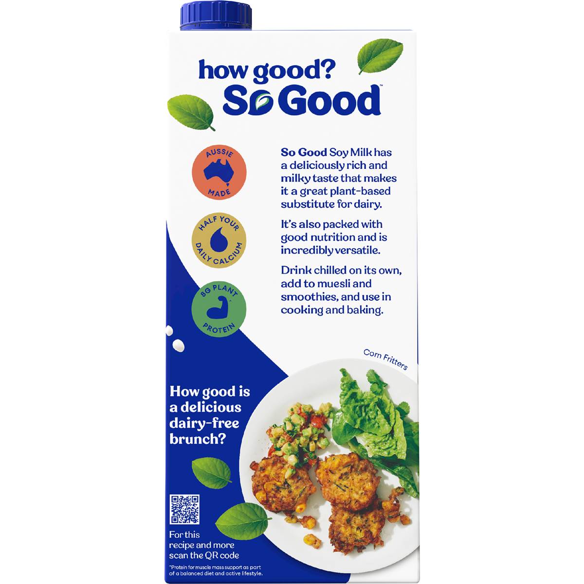 Sanitarium So Good Long Life Regular Soy Milk 1l Woolworths