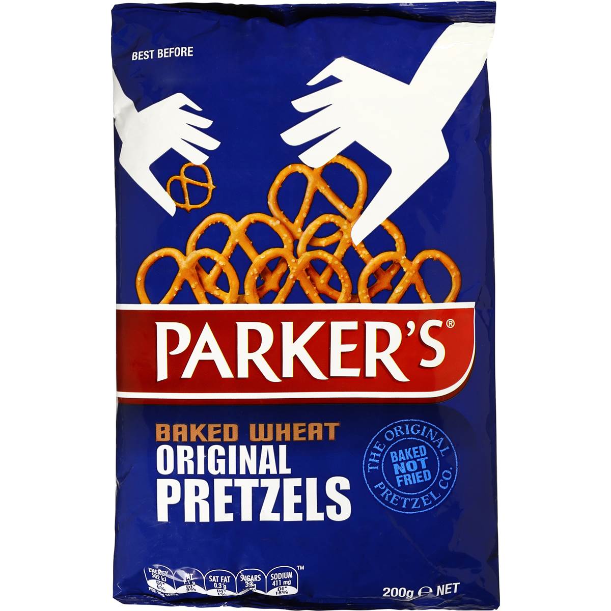 Parker's Pretzels Twists 200g Woolworths