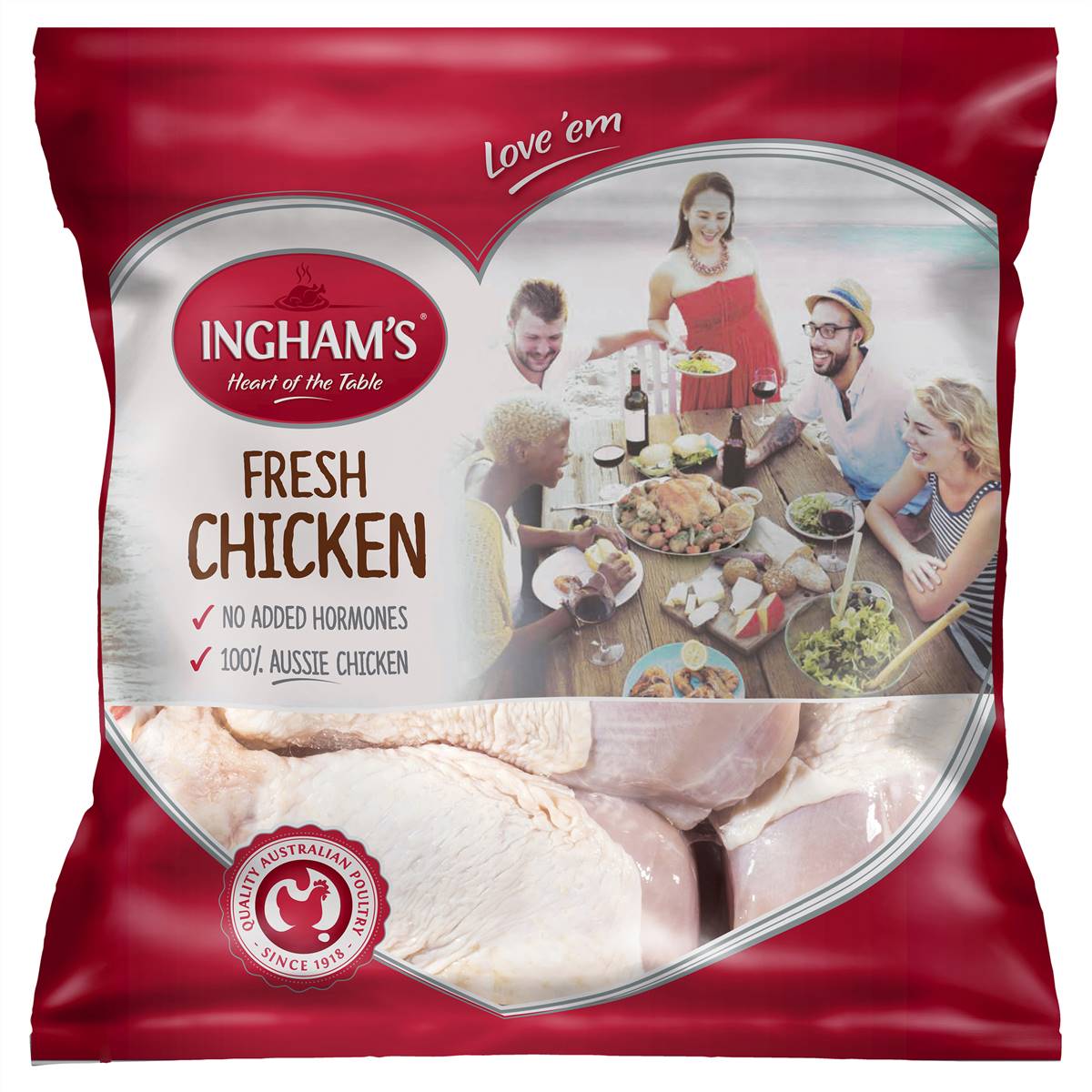 Ingham's Chicken Drumsticks Bagged 2kg Woolworths