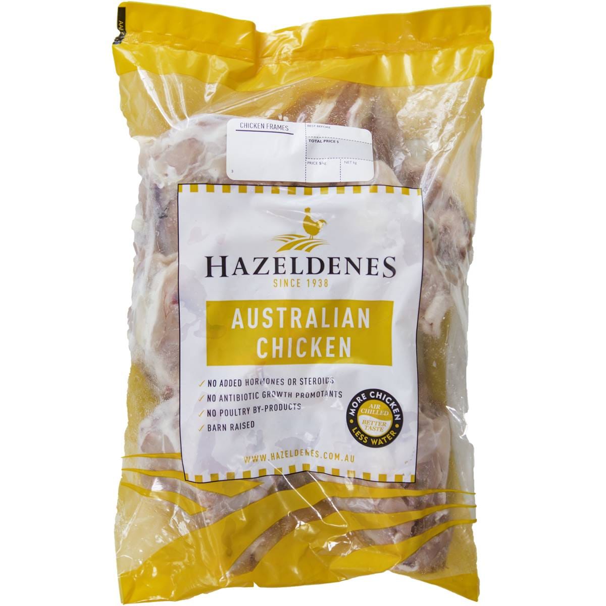 Hazeldenes Chicken Frames 1kg Woolworths