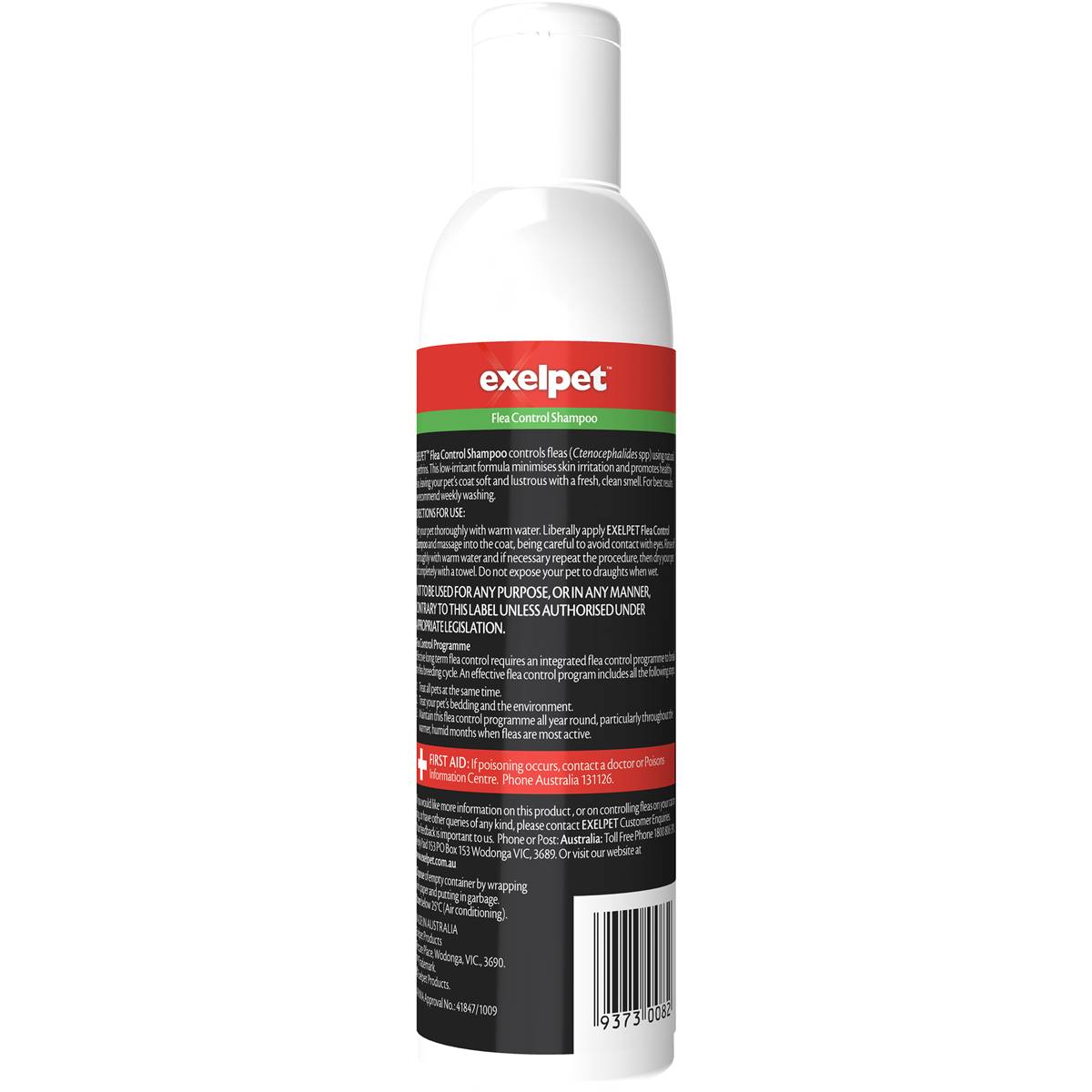 Exelpet Grooming Flea Control Shampoo 250ml Woolworths
