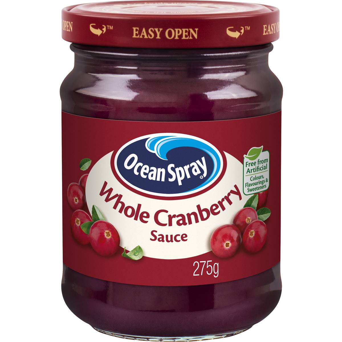 Ocean Spray Fruit Sauce Cranberry Whole Berry 275g Woolworths