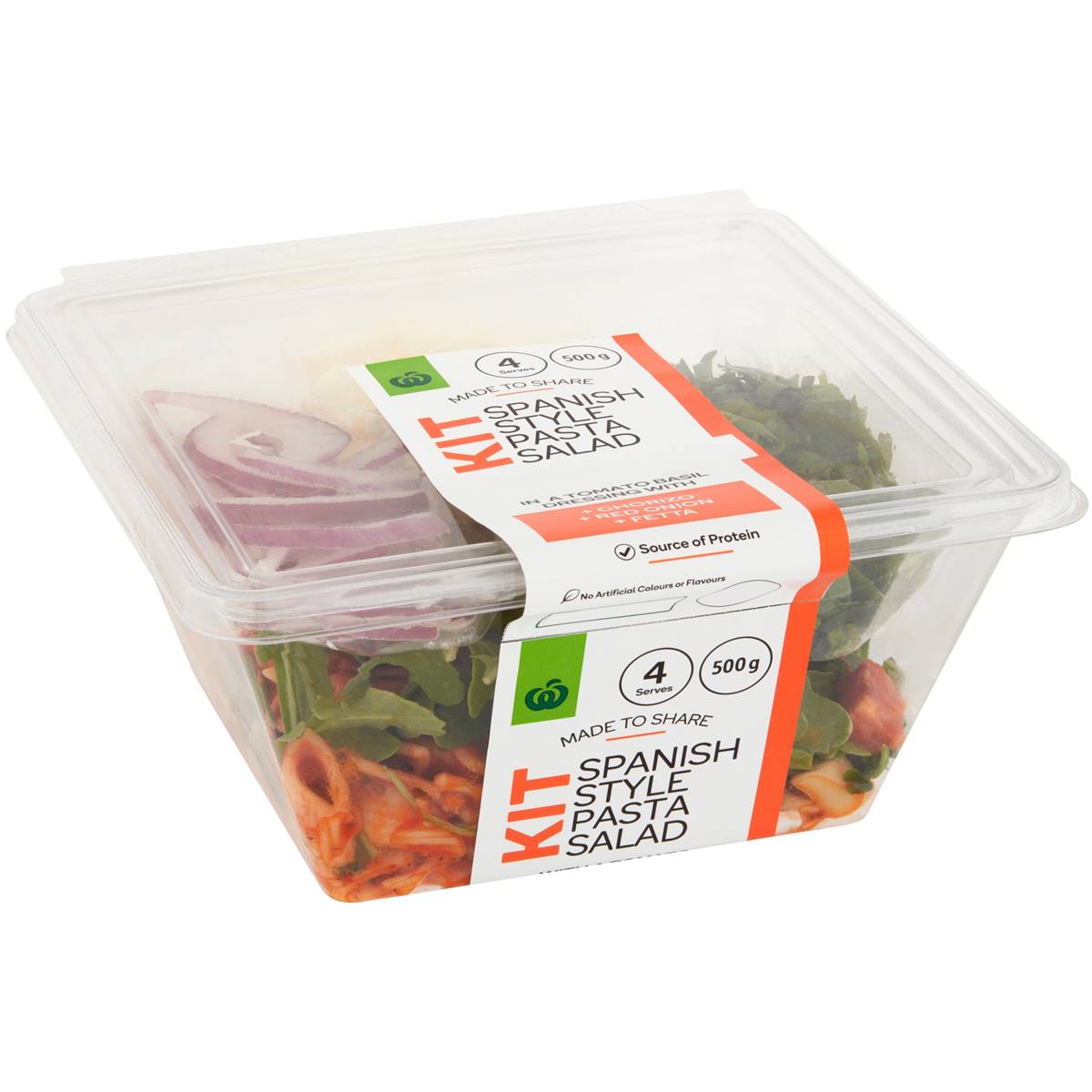 Woolworths Spanish Style Pasta Salad Kit 500g Woolworths