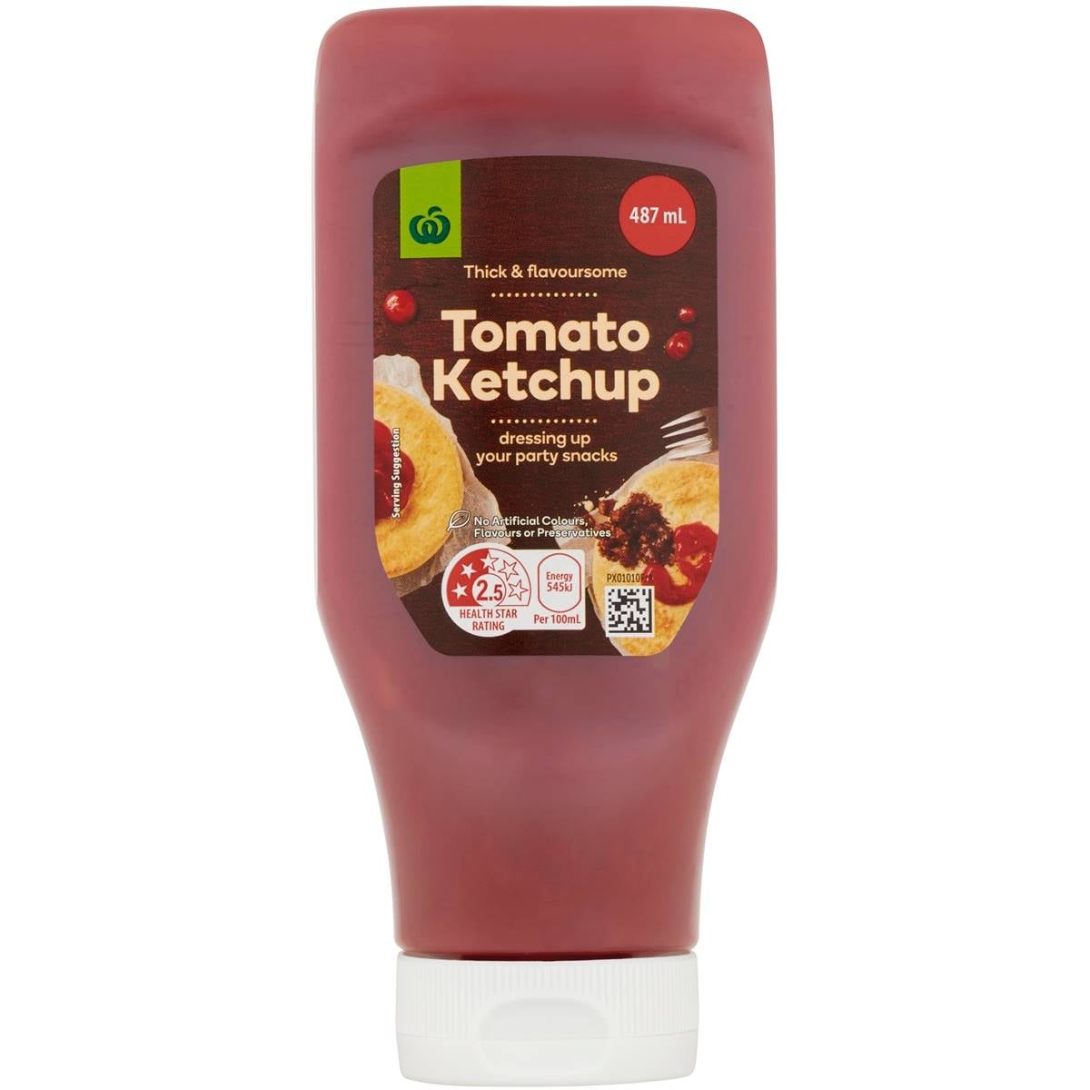 Woolworths Ketchup 487ml Woolworths