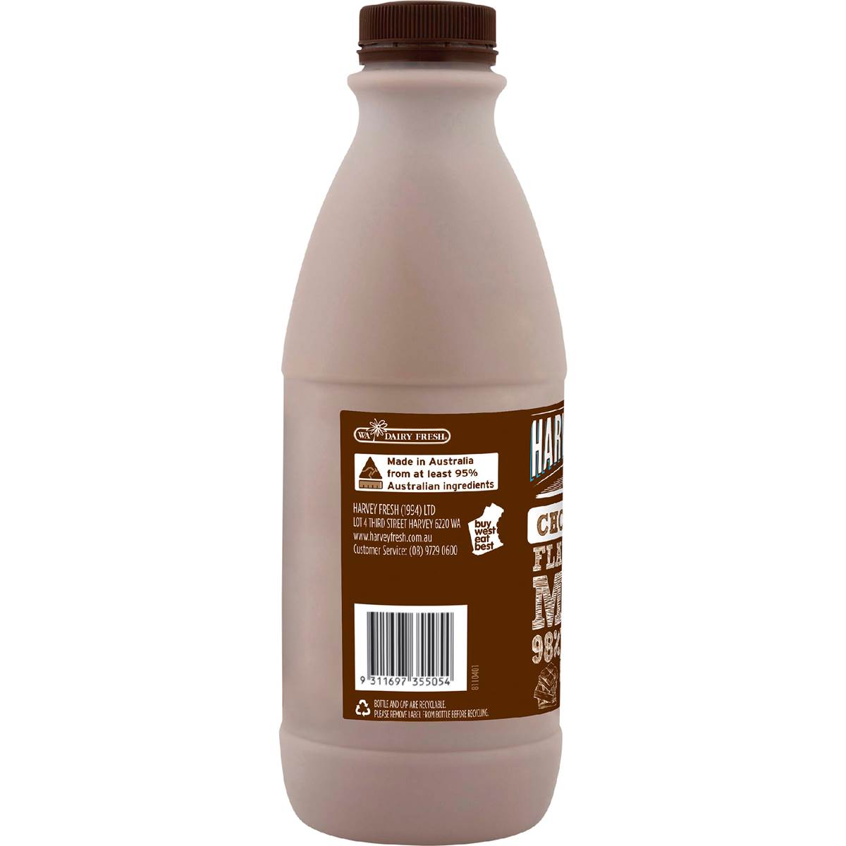 Harvey Fresh Chocolate Flavoured Milk 1l Woolworths