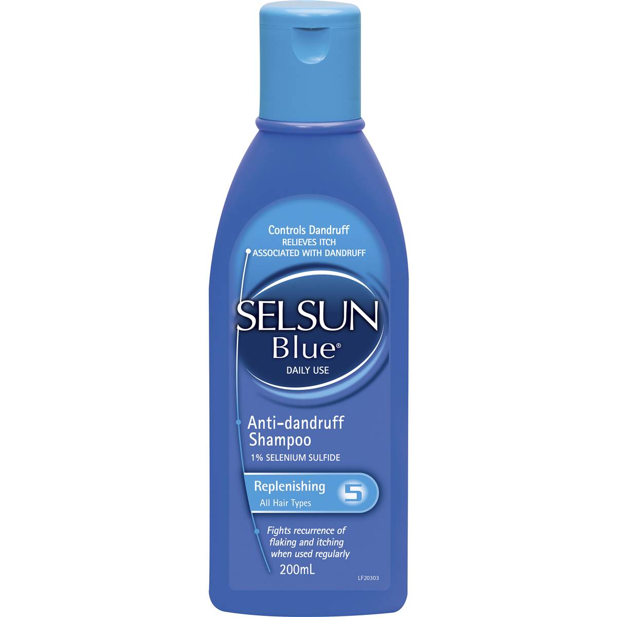 Selsun Blu 5 Anti Dandruff Shampoo Deep Conditioning 200ml | Woolworths