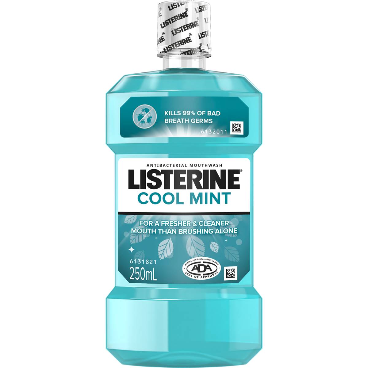 Listerine Coolmint Mouthwash 250ml | Woolworths