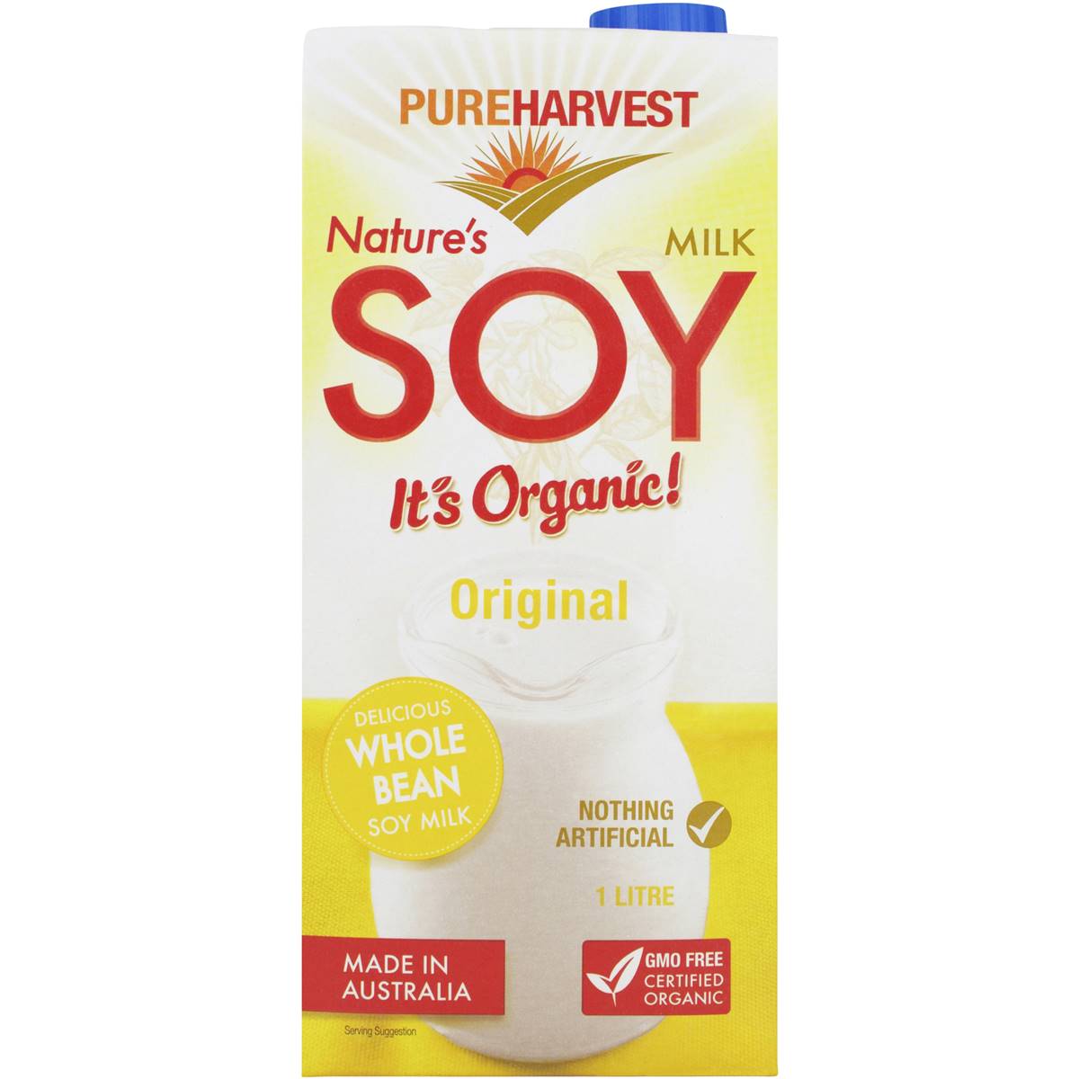 Pureharvest Organic Nature's Soy Milk 1l | Woolworths