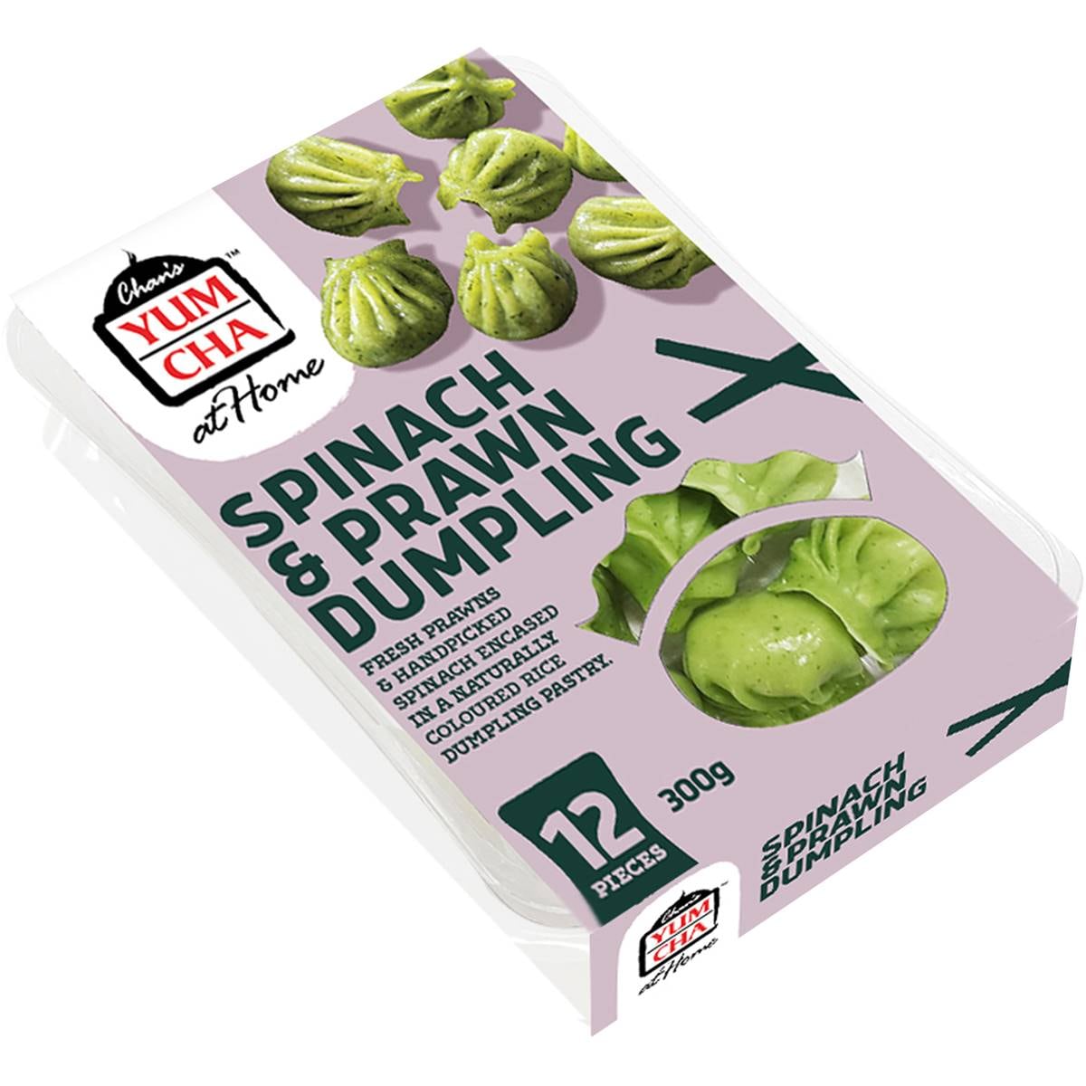 Chan's Yum Cha Spinach & Prawn Dumpling 300g Woolworths