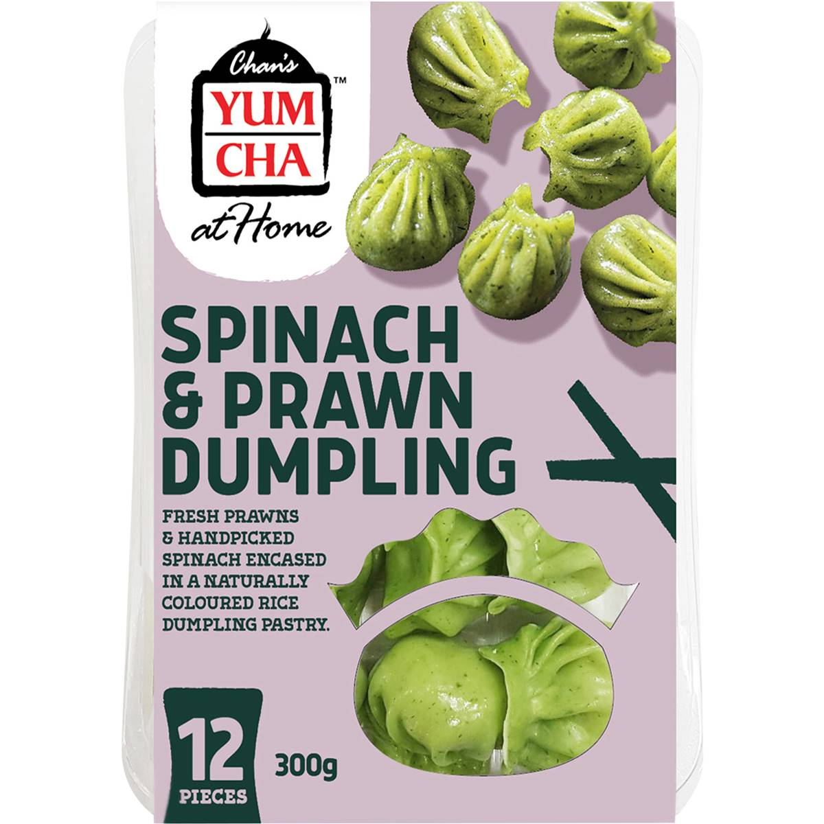 Chan's Yum Cha Spinach & Prawn Dumpling 300g Woolworths