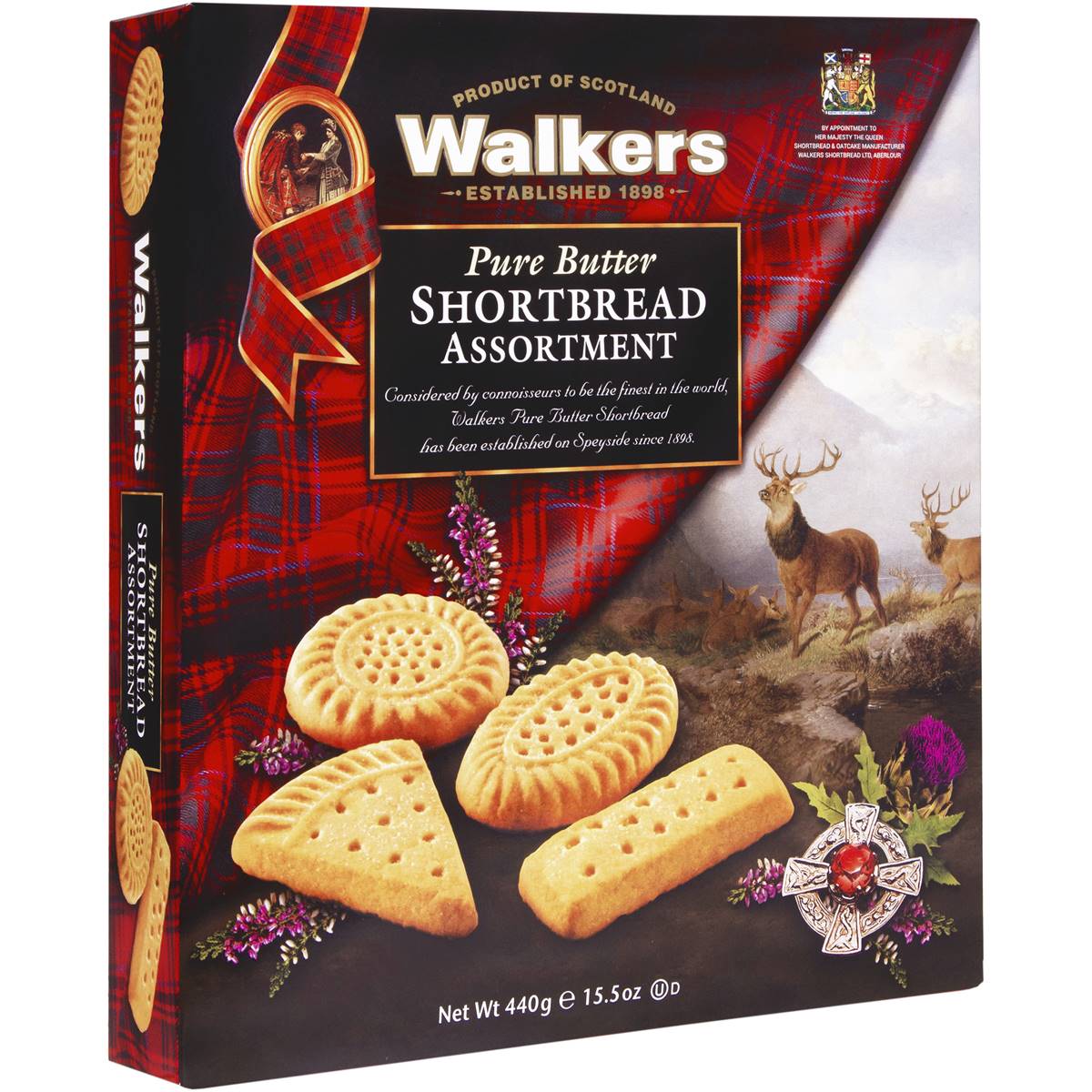 Walkers Shortbread Stags & Hinds 440g | Woolworths