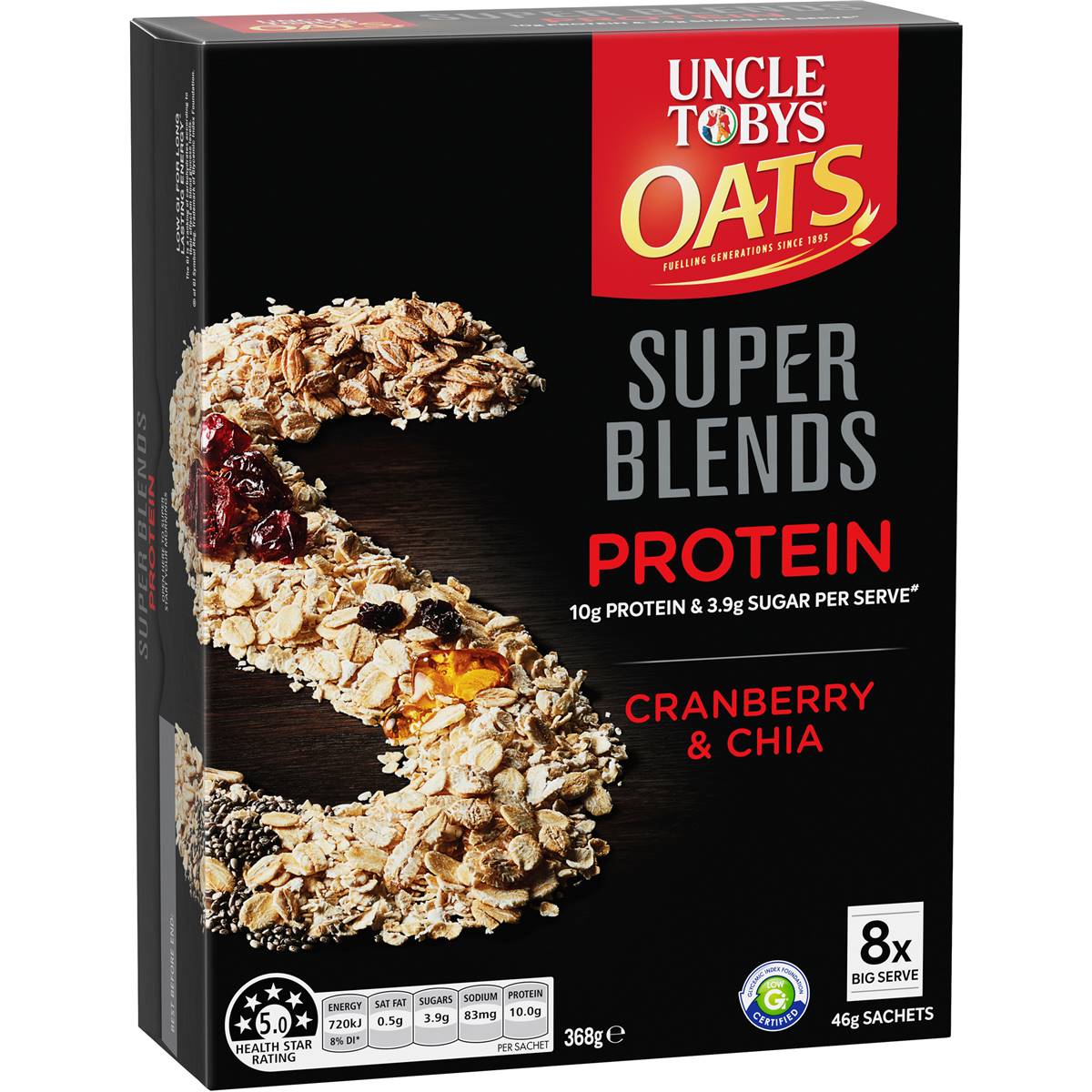 uncle-tobys-oats-super-blends-porridge-sachets-high-protein-cranberry