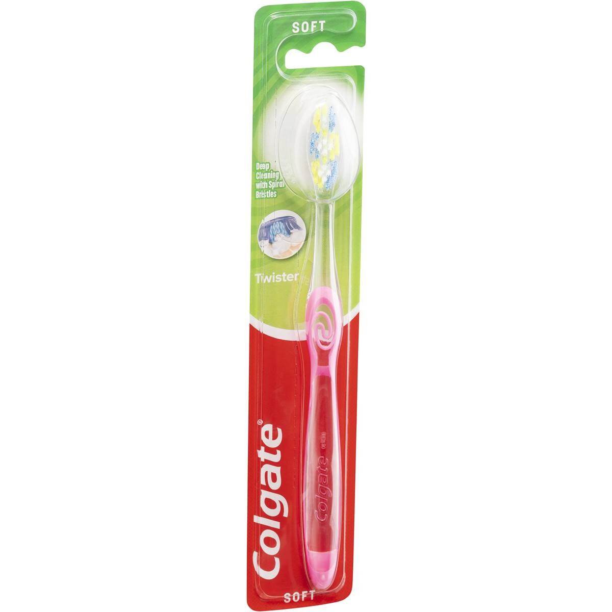 Colgate Toothbrush Soft Twister | Woolworths