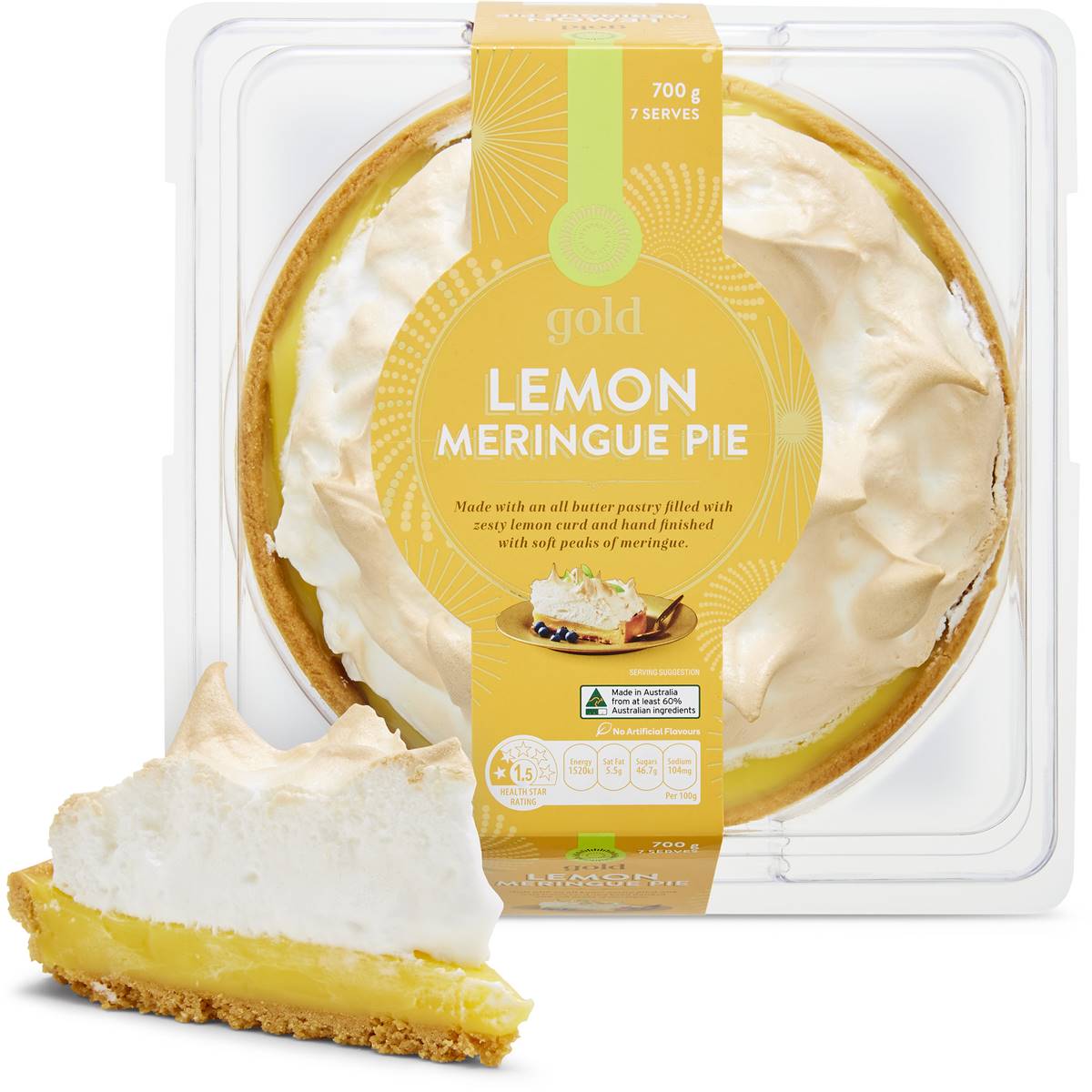 Gold Lemon Meringue Pie